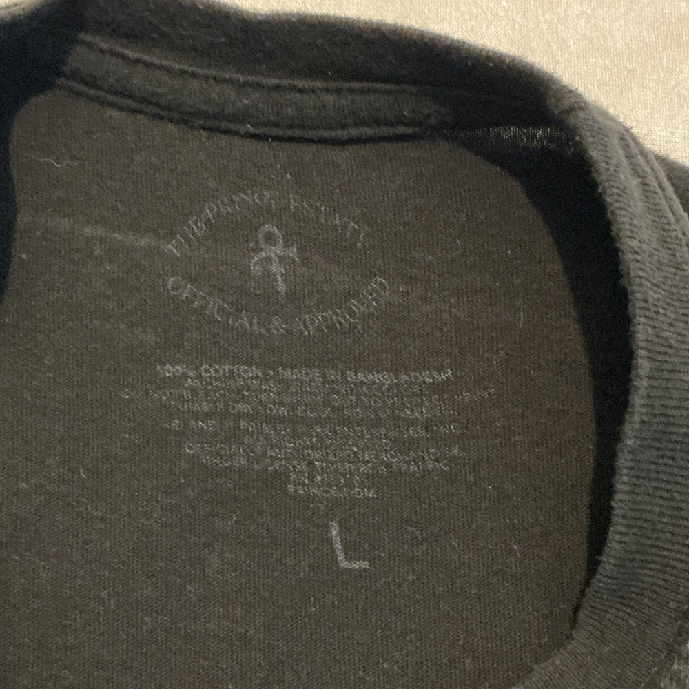 Prince Purple Rain Black Graphic Tee Large - Picture 2 of 6